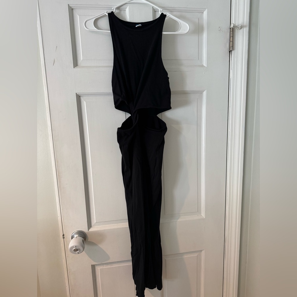 Old Navy Black Maxi Dress- Size Small Tall